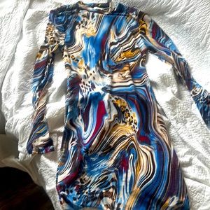 vintage thrifted dress